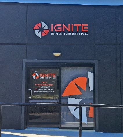 Completed shopfront sign Toowoomba – 3d signage example